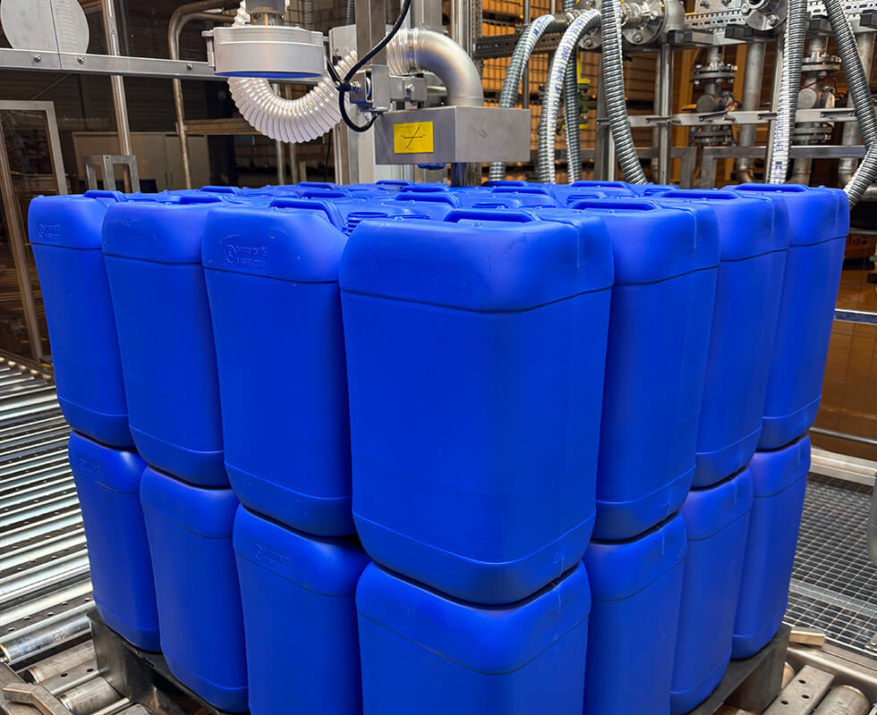 Abfüllung von Silan in Kanister