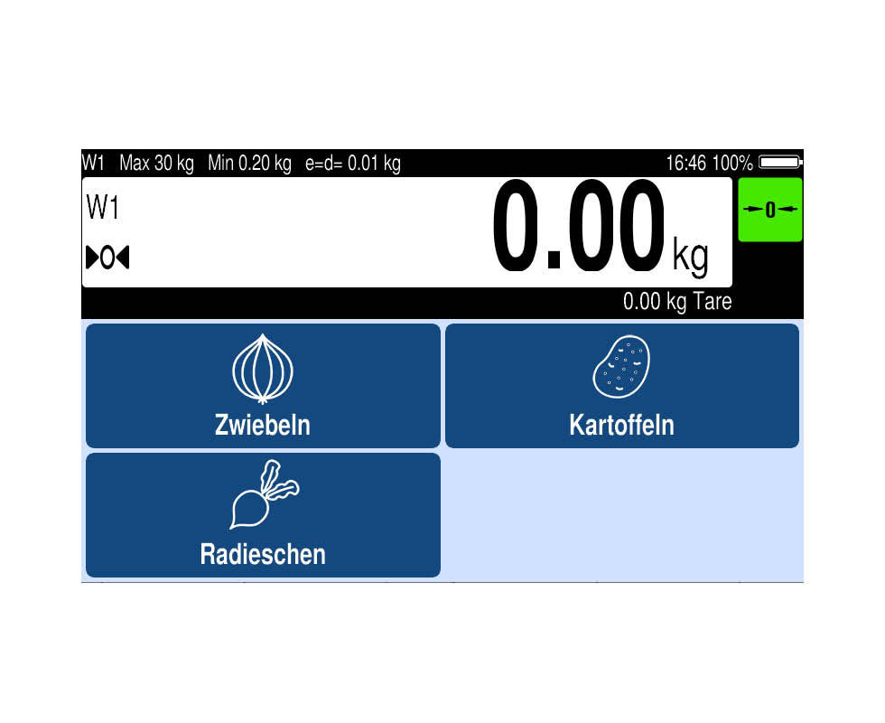 Produktauswahl