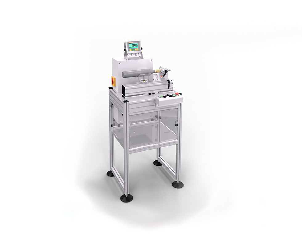 Weight indicators for gas filling Weight indicators for gas filling