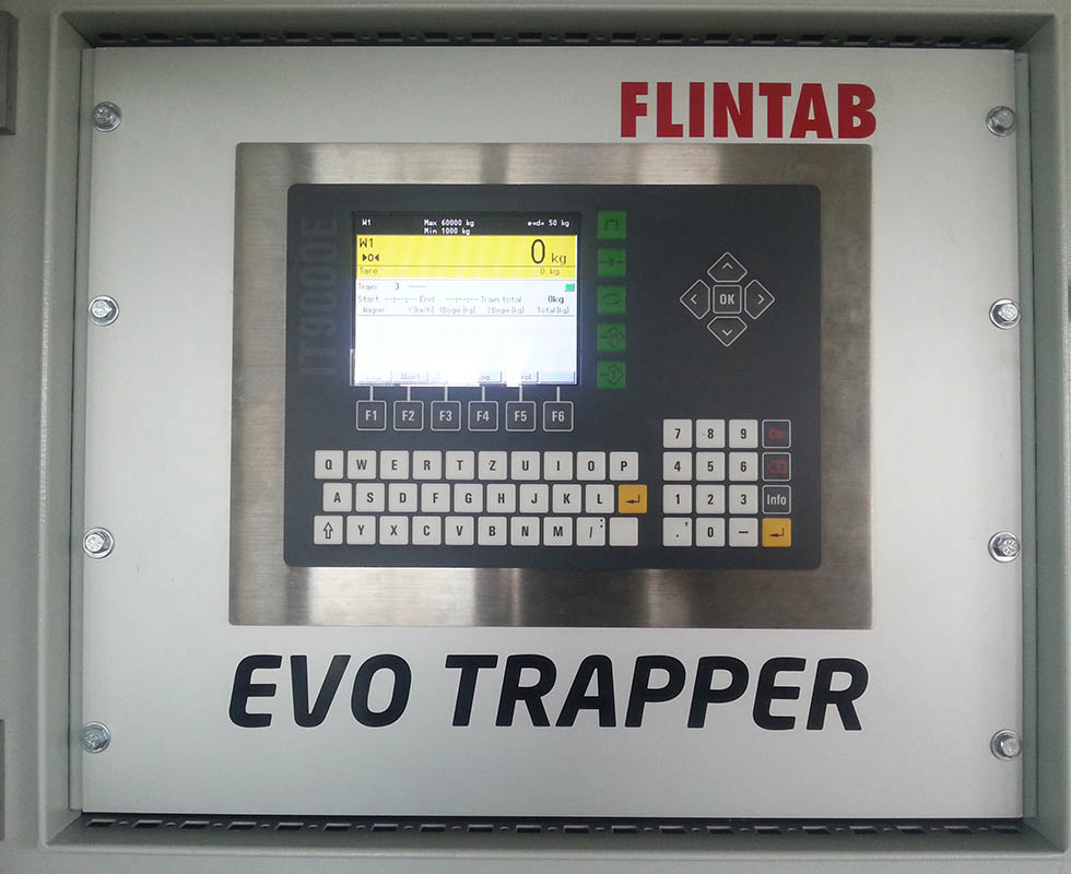 Weighing terminals in application