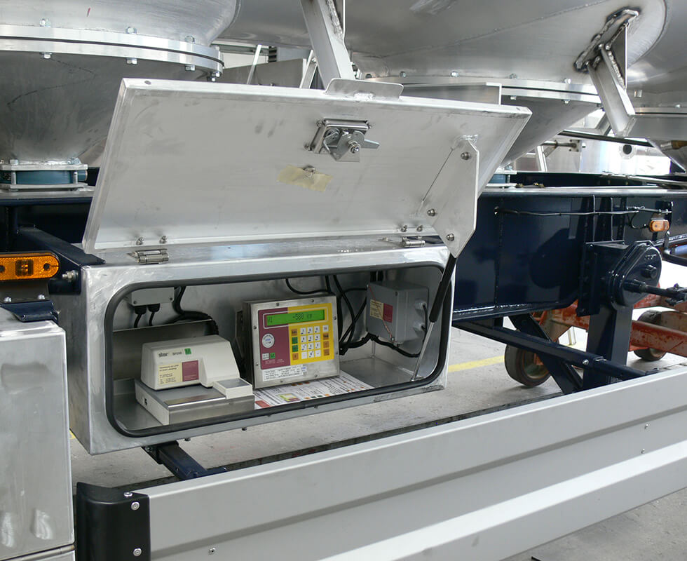 SysTec weight indicators onboard weighing