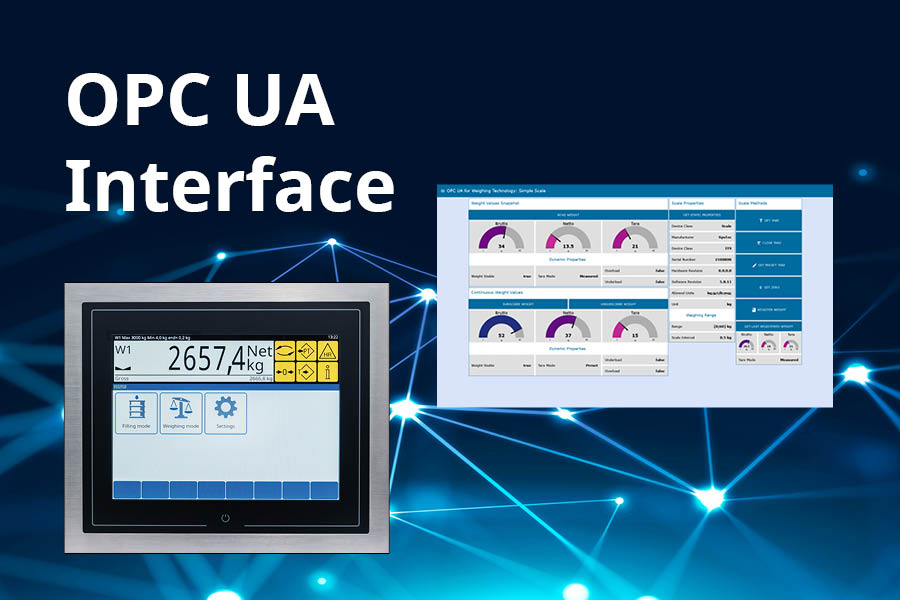 OPC UA Schnittstelle SysTec Wägeterminal