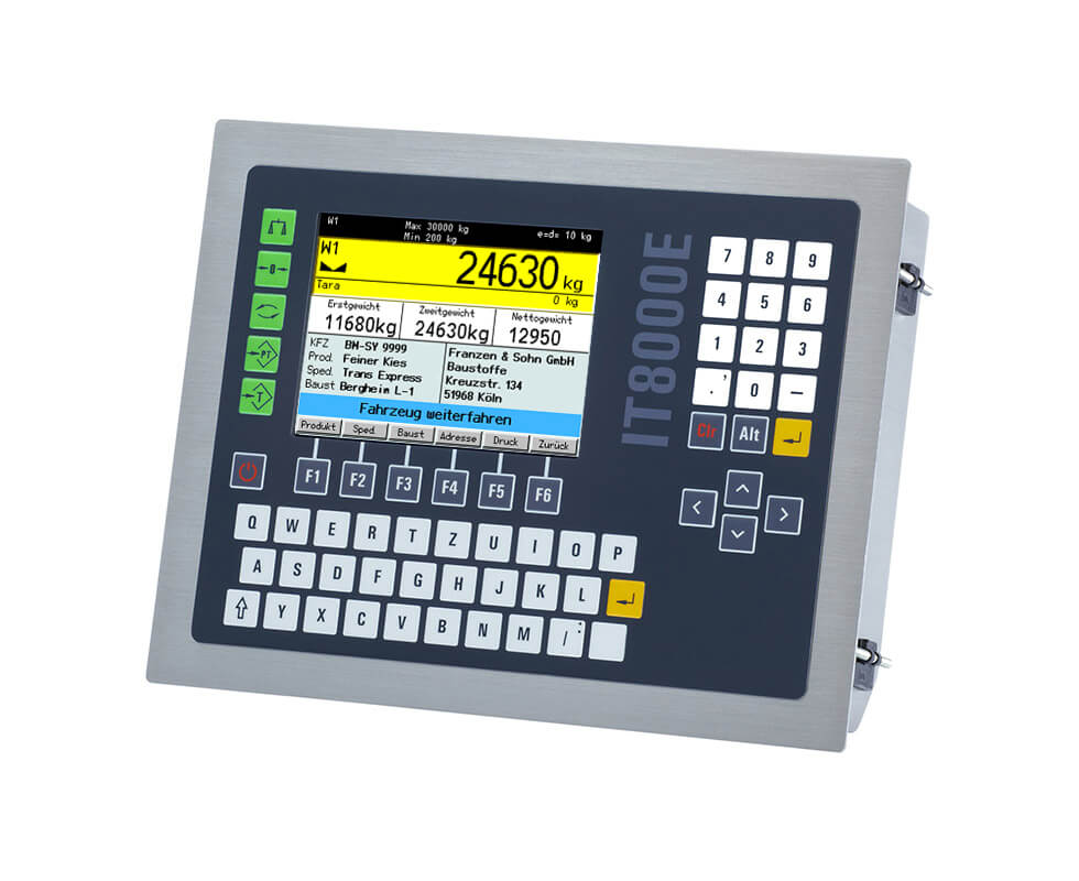 IT8000E: W&M approved weighing indicator