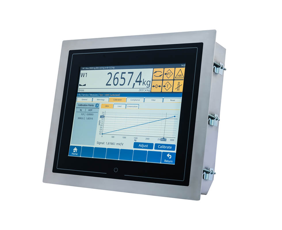 [[Translate to "Français"]] IT9 weighing indicator with touch panel