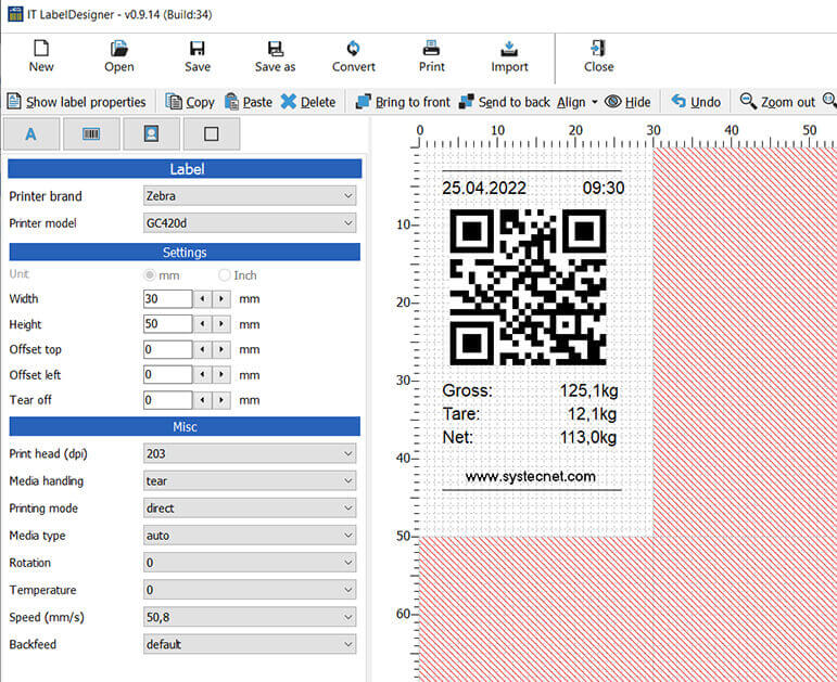 Software to create weigh tickets