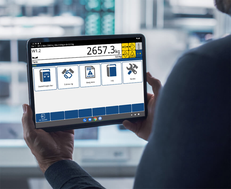 Remote monitoring for scales