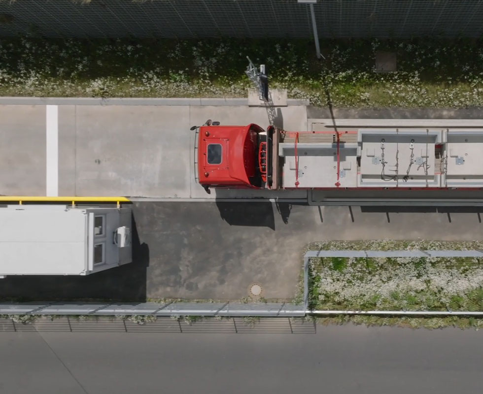 Dynamische Gewichtskontrolle für LKW Dynamische Gewichtskontrolle für LKW