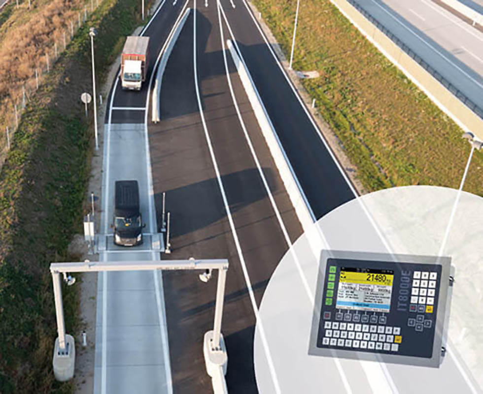 Batsch truck scale with SysTec's weighing terminals