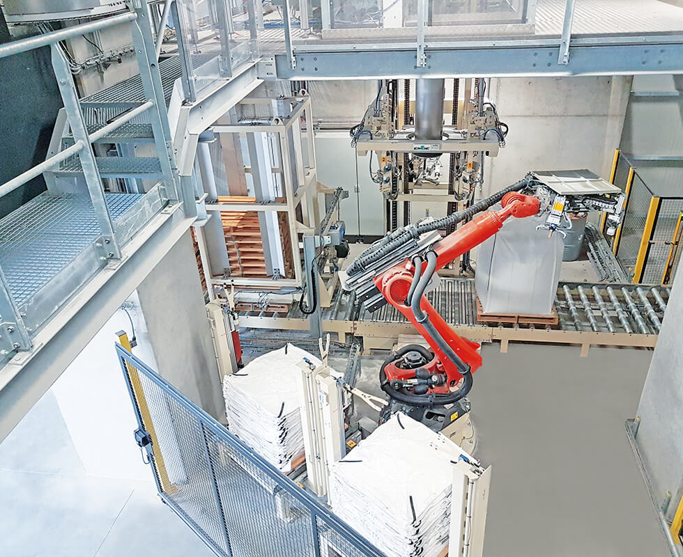 Reference report: automatic big bag filling line