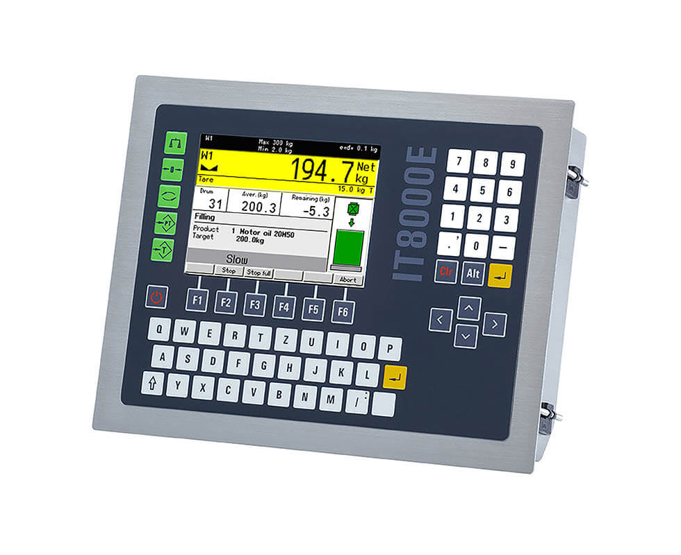 IT8000E W&M approved weighing indicator