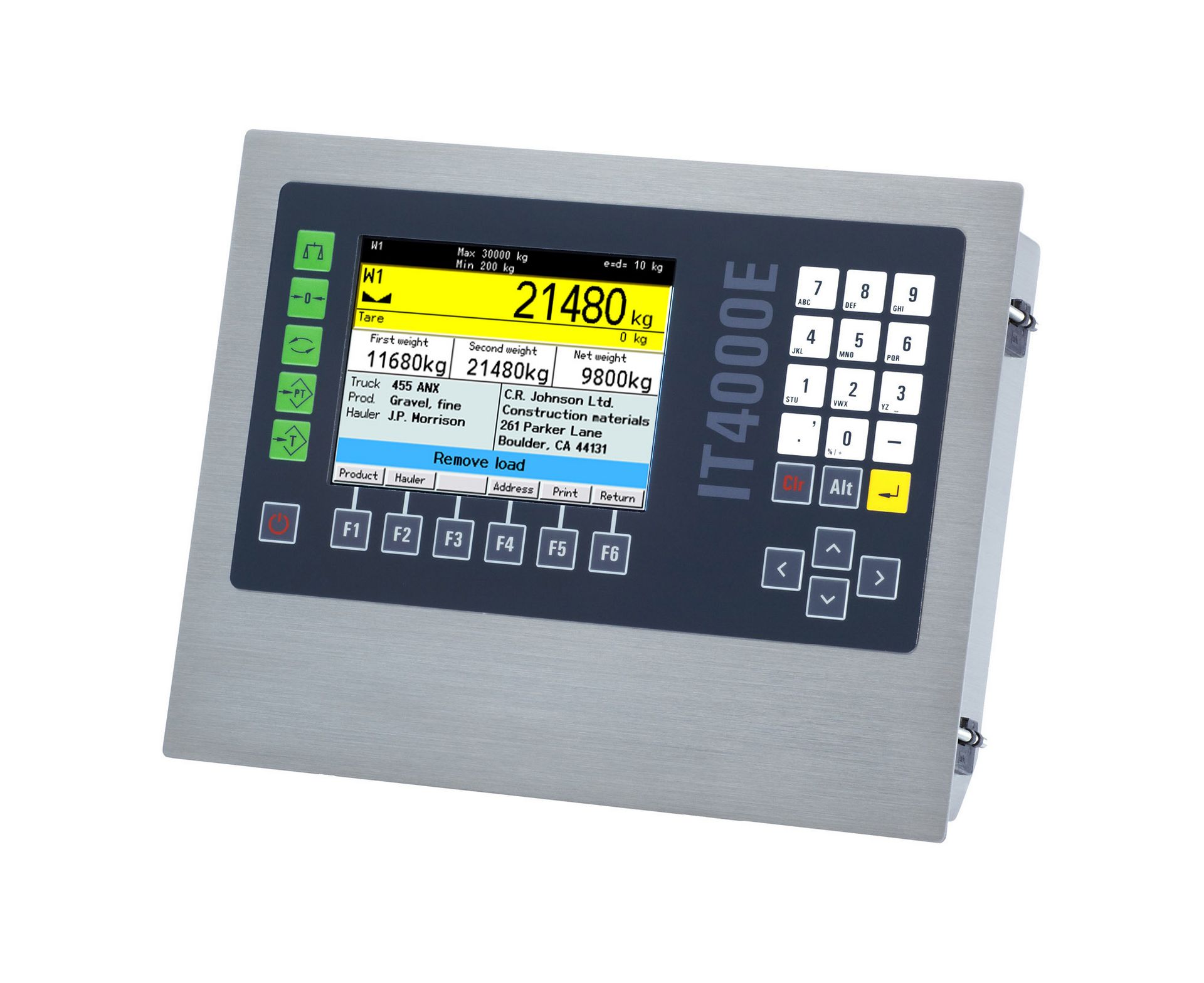 IT4000E Weighing terminal / weight indicator